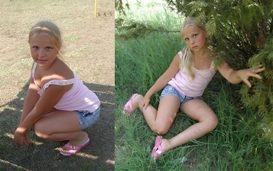 children in leggings